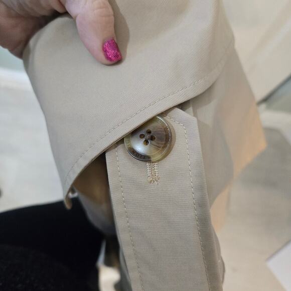 BCBG Trench Coat in Brown, size XL, NWOT - Picture 7 of 15